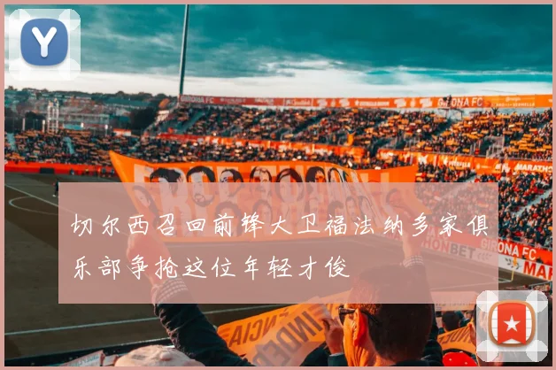 切尔西召回前锋大卫福法纳多家俱乐部争抢这位年轻才俊